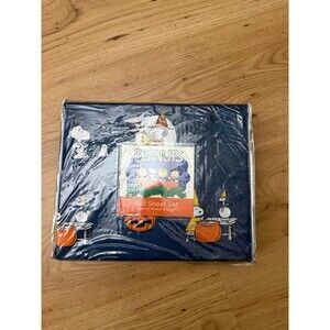 Snoopy Peanuts Halloween Sheet Set